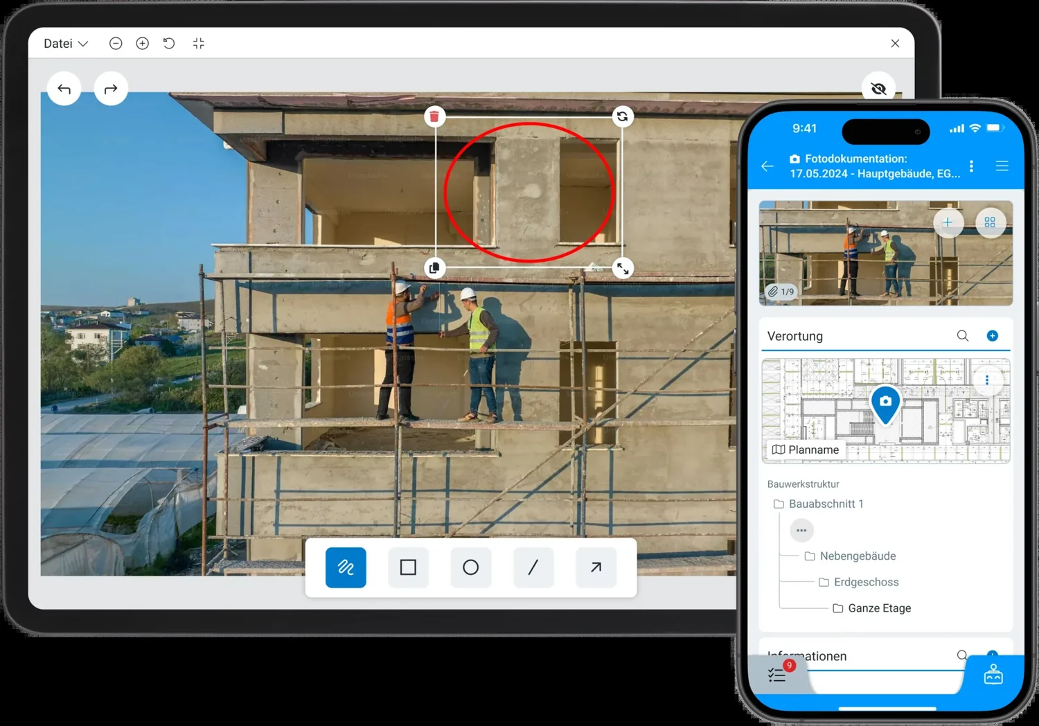 levelbuild auf Desktop und Mobile